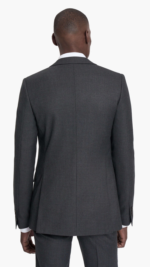 Holland & Sherry Charcoal Grey Twill Custom Suit