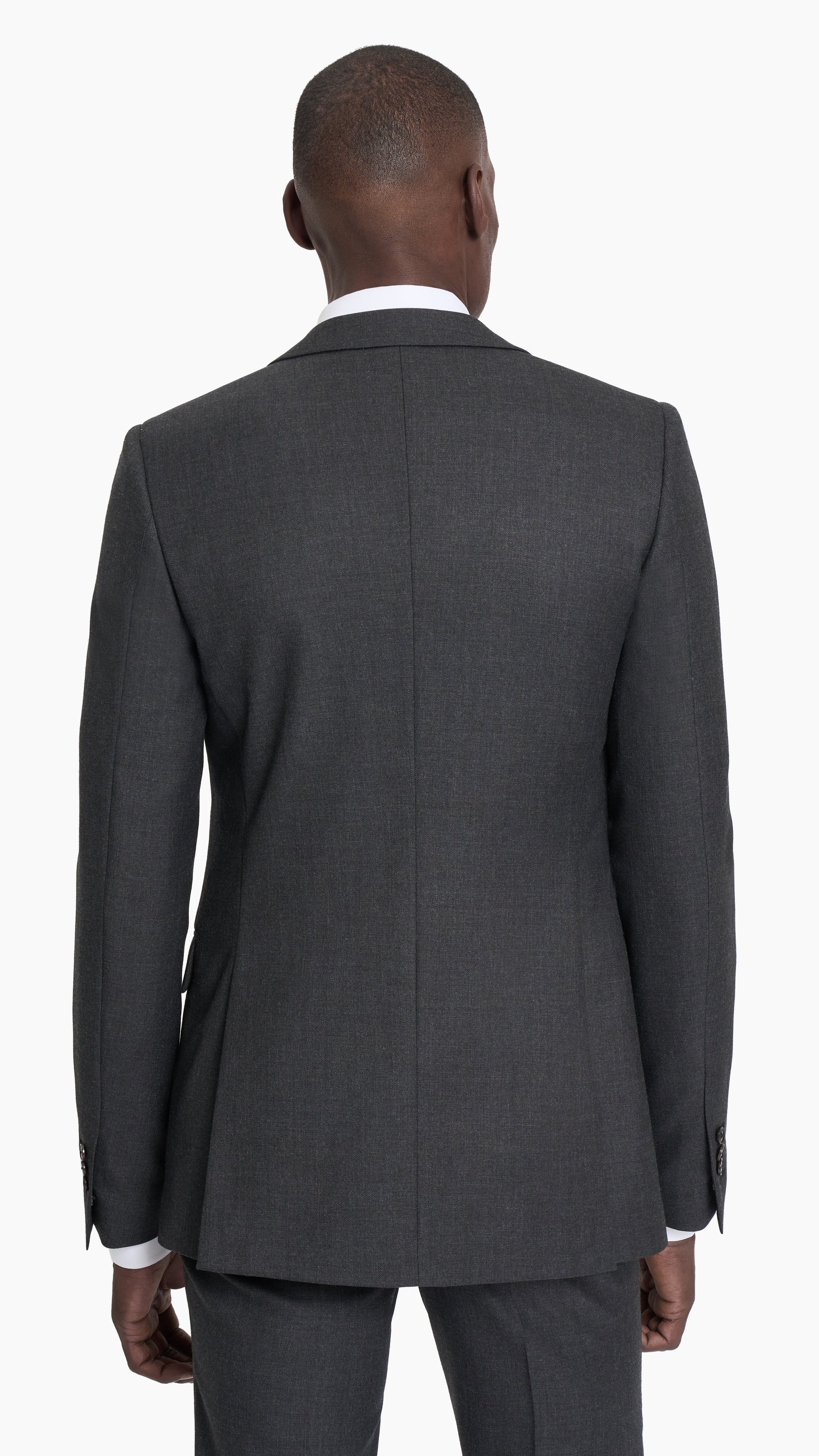 Charcoal Grey Twill Suit