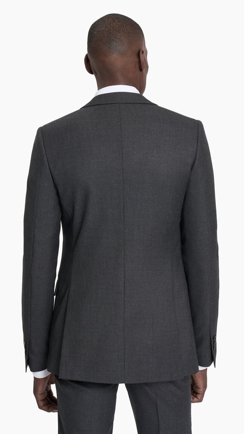 Charcoal Grey Twill Suit