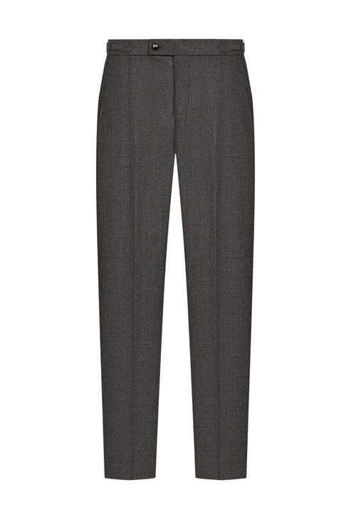 Holland & Sherry Charcoal Grey Twill Custom Suit
