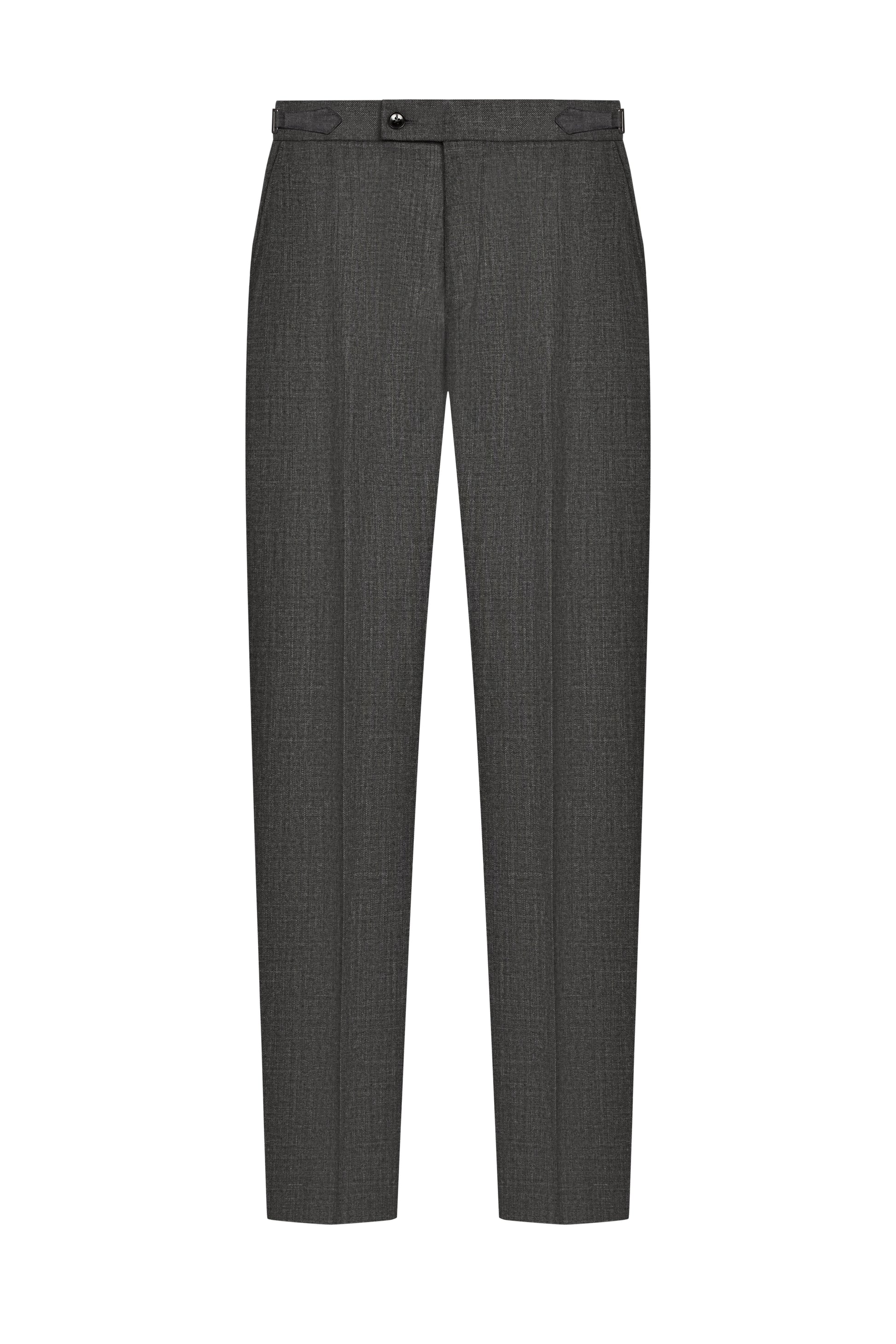 Charcoal Grey Twill Trouser