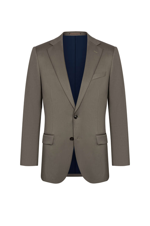 Scabal Olive Prunelle Custom Suit