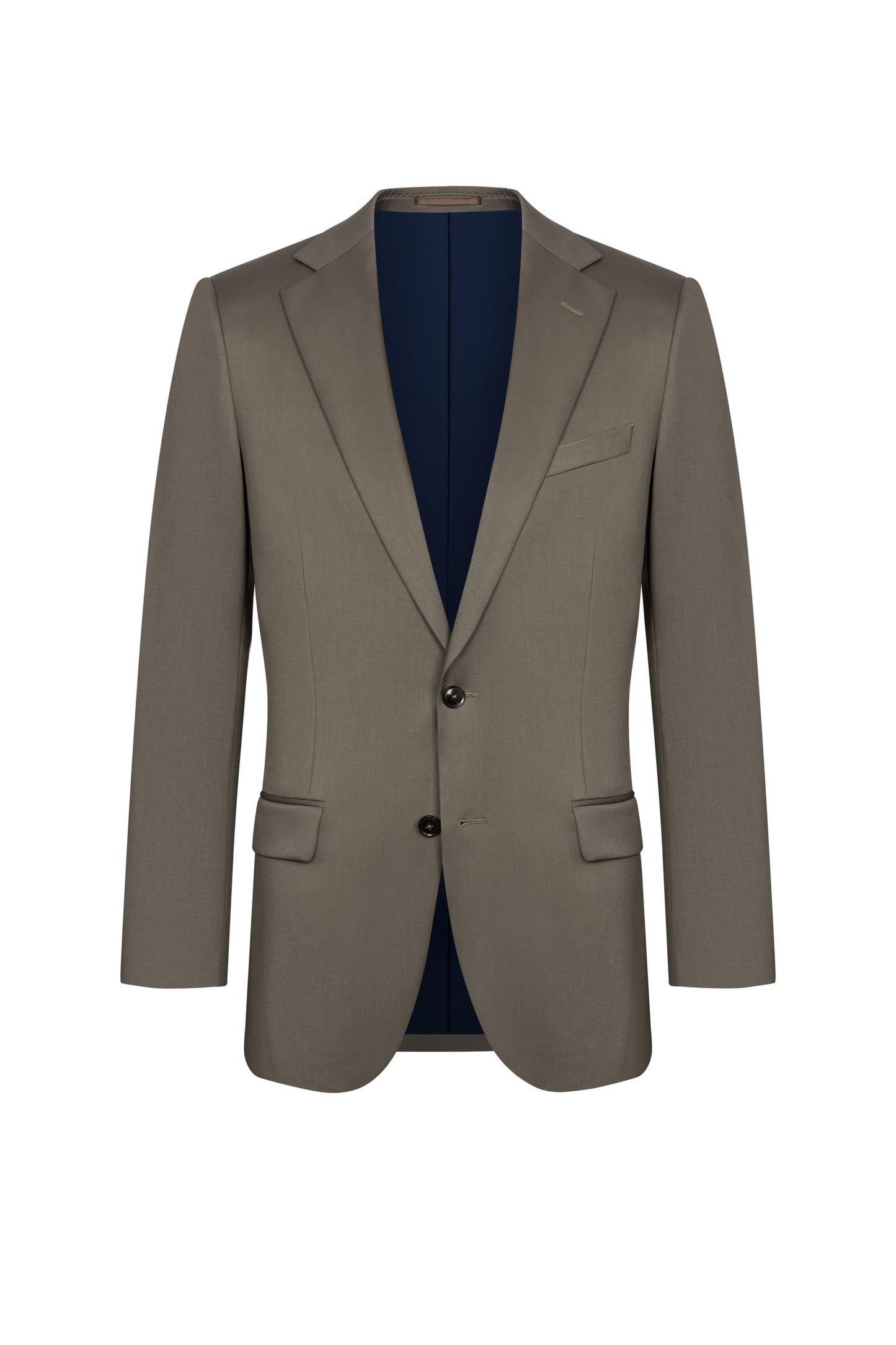 Scabal Olive Prunelle Custom Suit