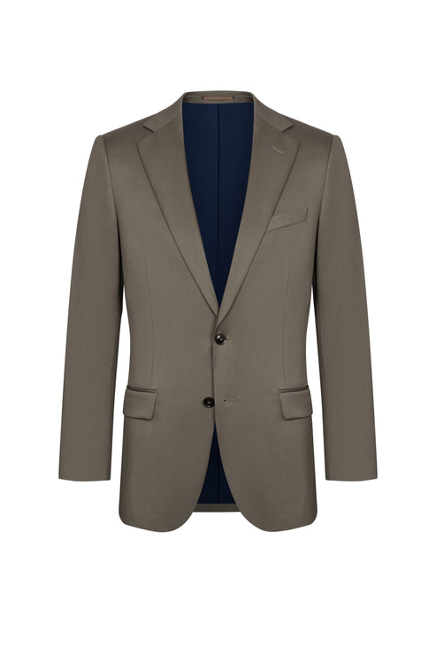 Scabal Olive Prunelle Custom Suit
