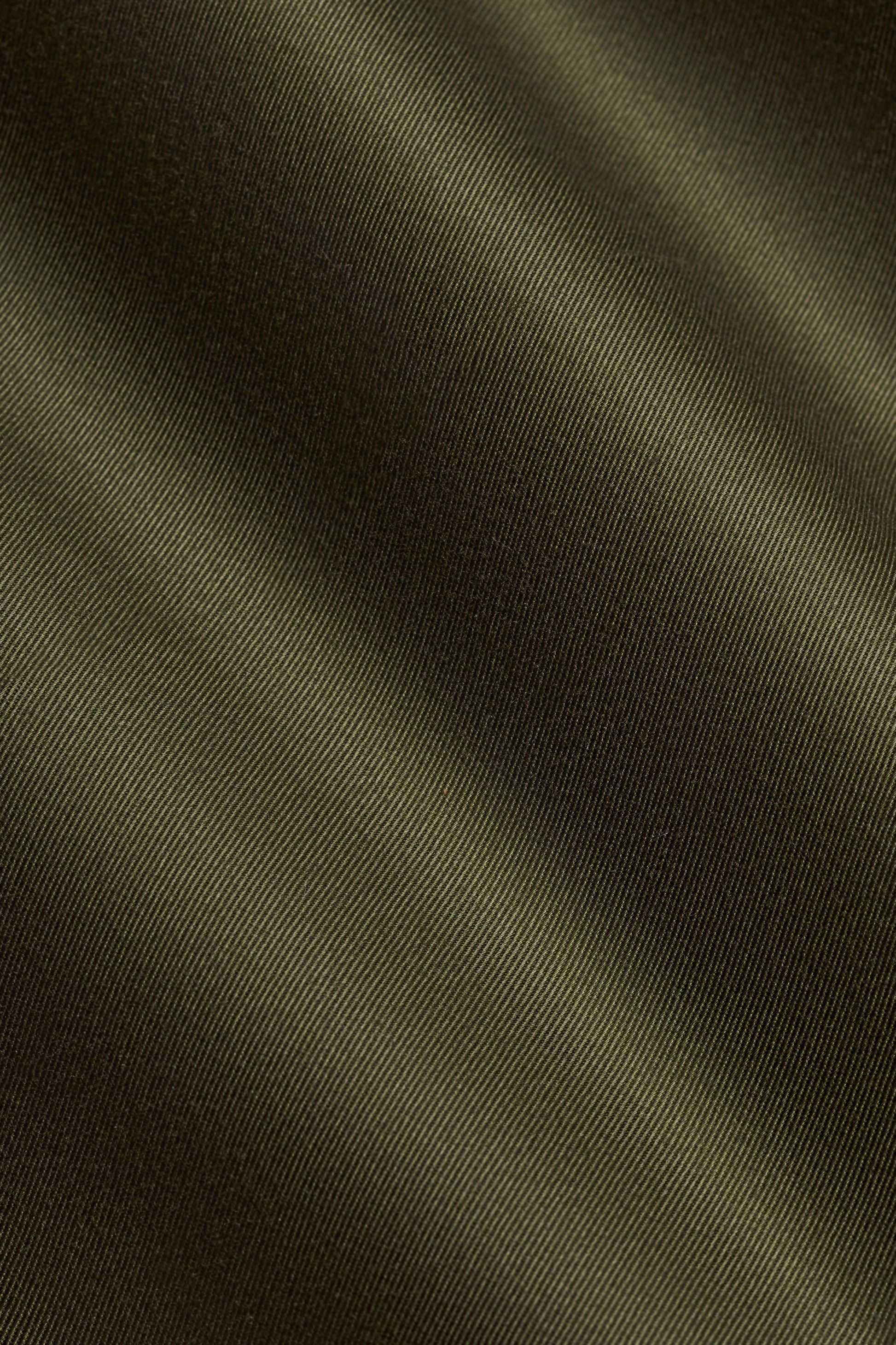 Holland & Sherry Dark Olive Cotton Jacket
