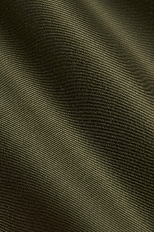 Holland & Sherry Dark Olive Cotton Jacket
