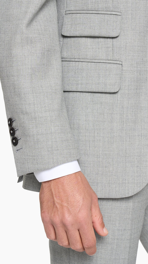 Light Grey Hopsack Jacket