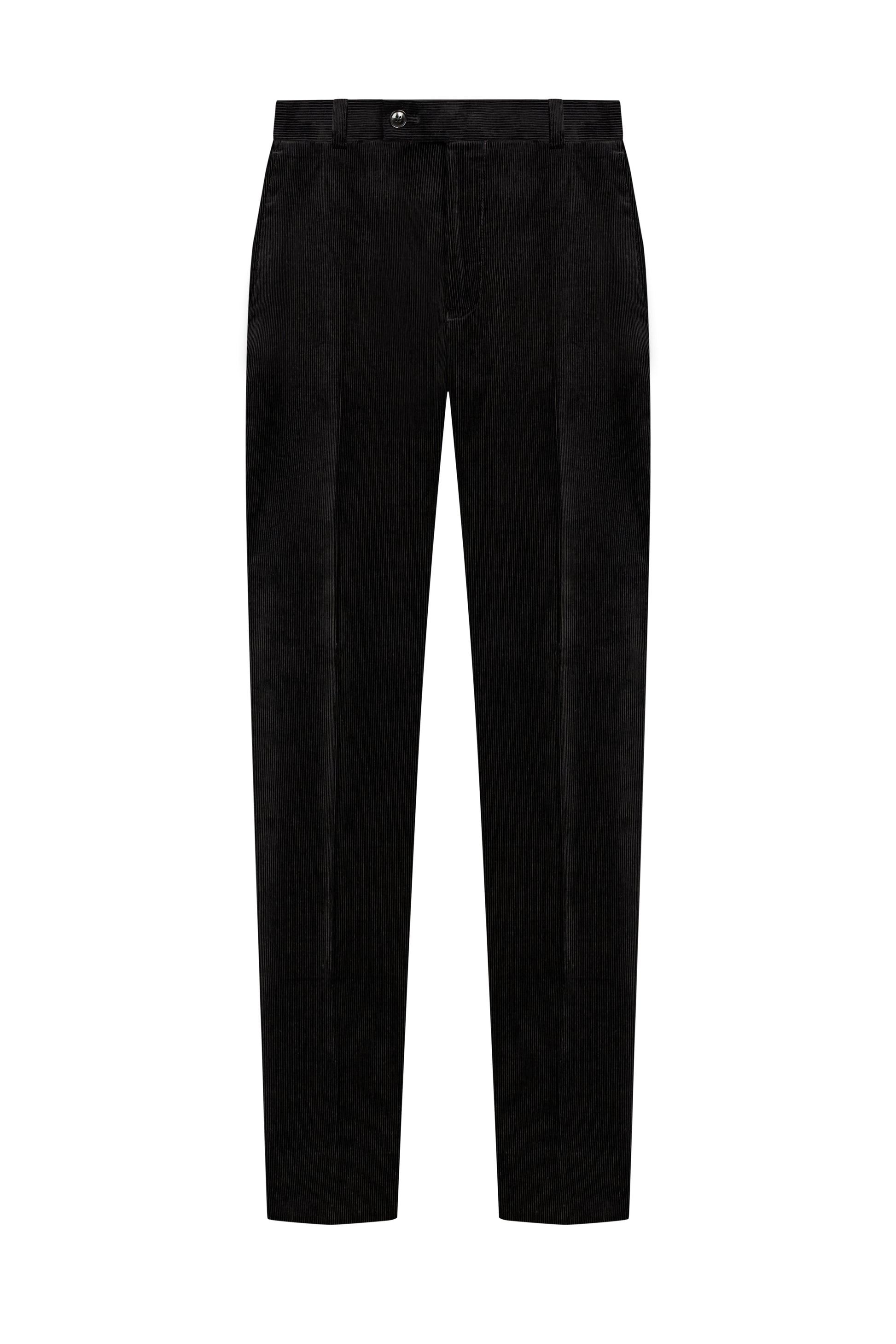 Black Corduroy Trouser