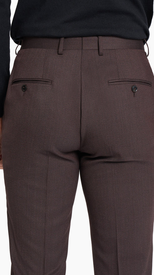Brown Twill Suit