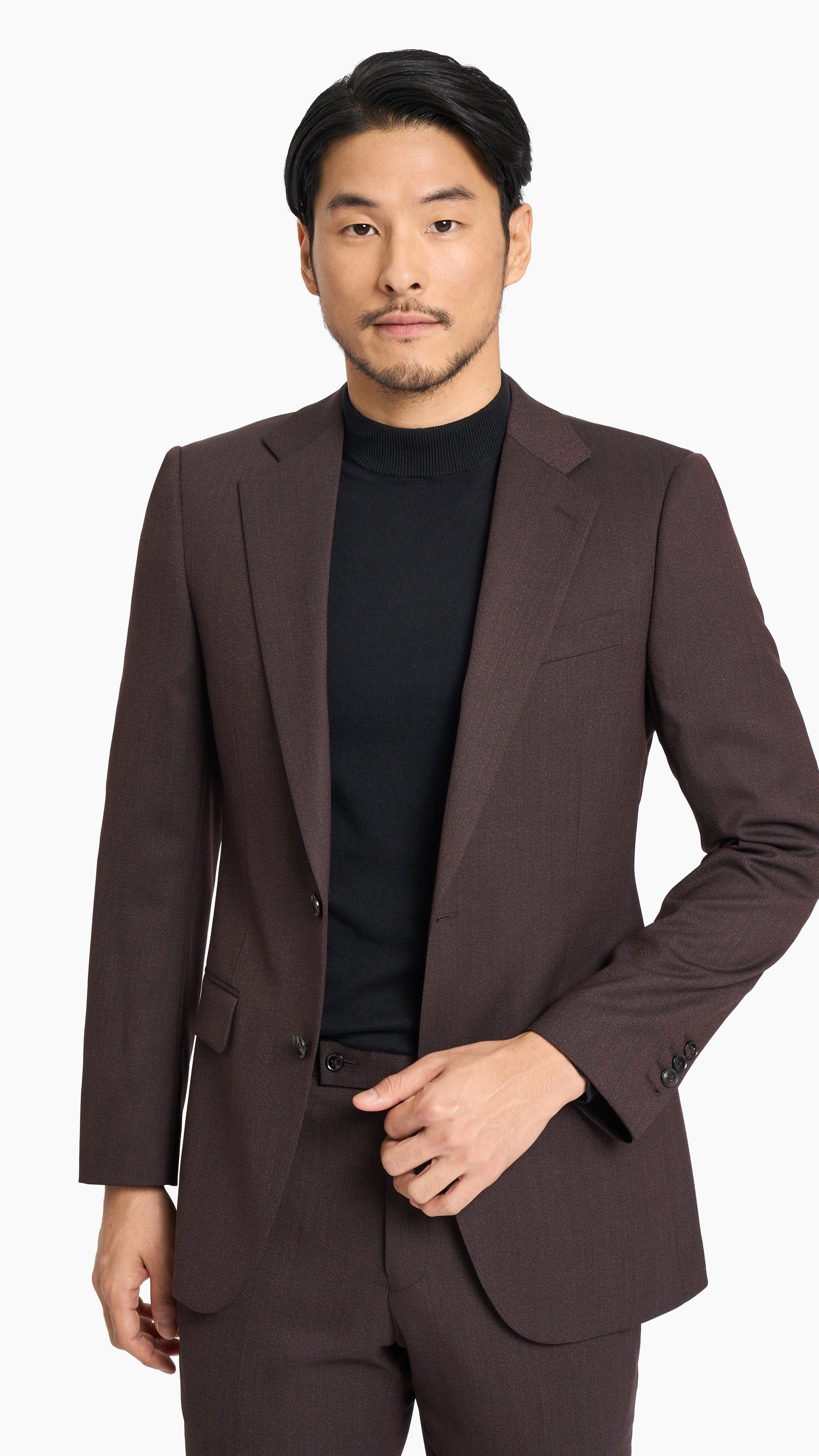 Brown Twill Suit