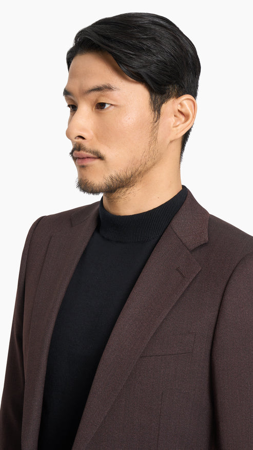 Brown Twill Suit