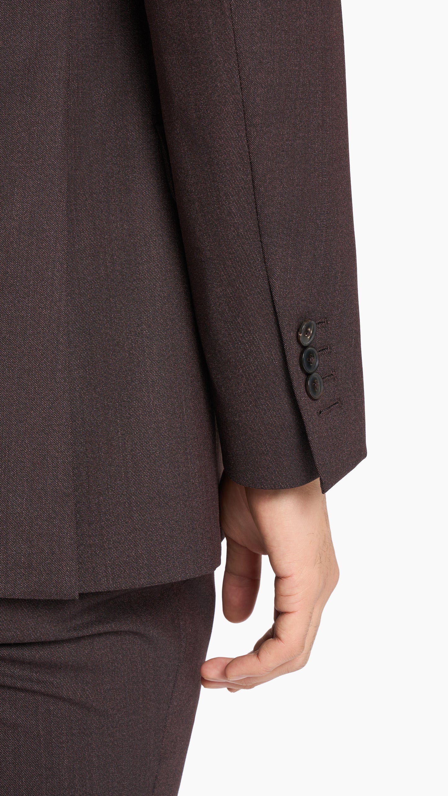Brown Twill Suit