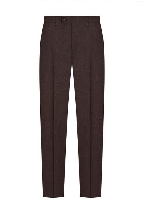 Brown Twill Suit