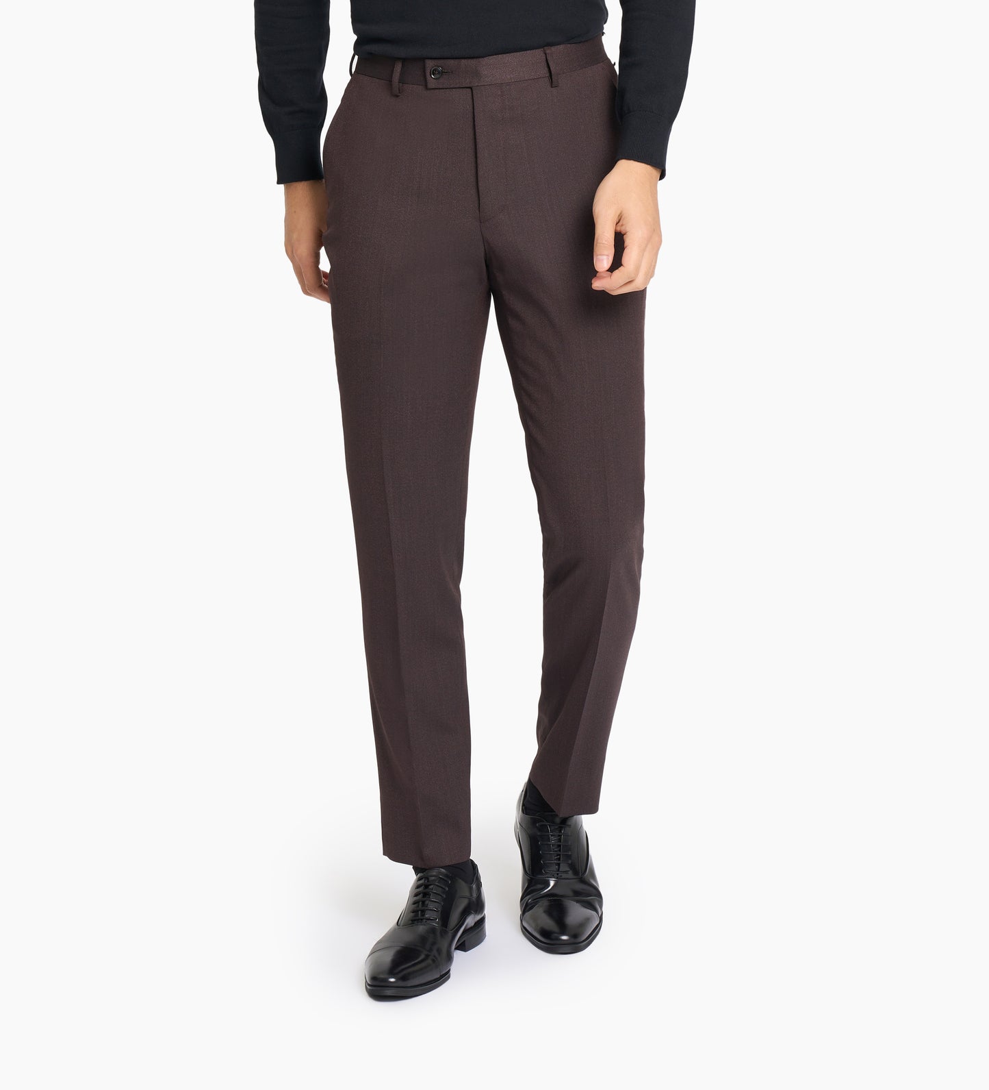 Brown Twill Custom Trouser