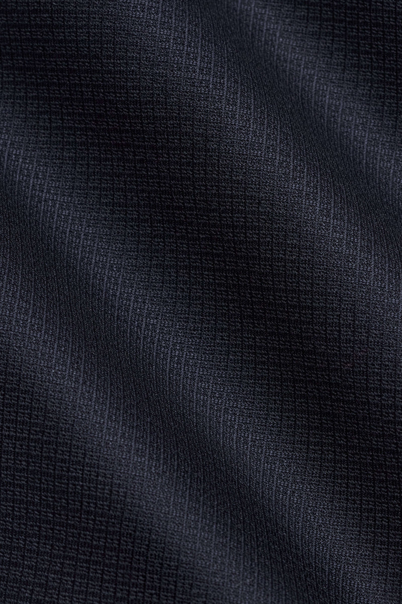 Scabal Midnight Blue Jacquard Custom Tuxedo Suit