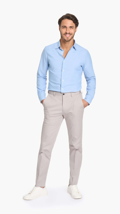 Holland & Sherry Stone Twill Custom Chino