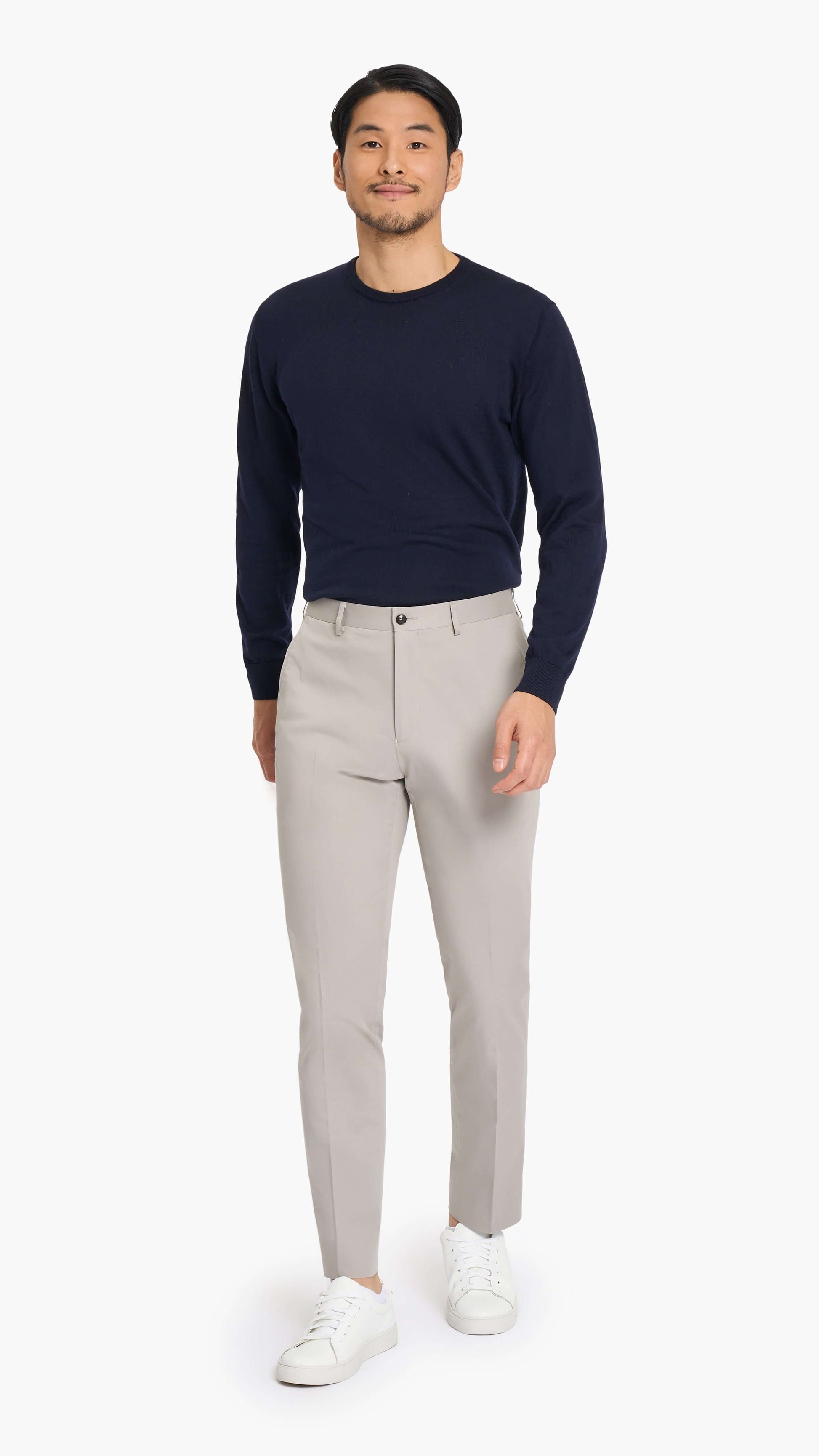 Holland & Sherry Stone Twill Custom Chino