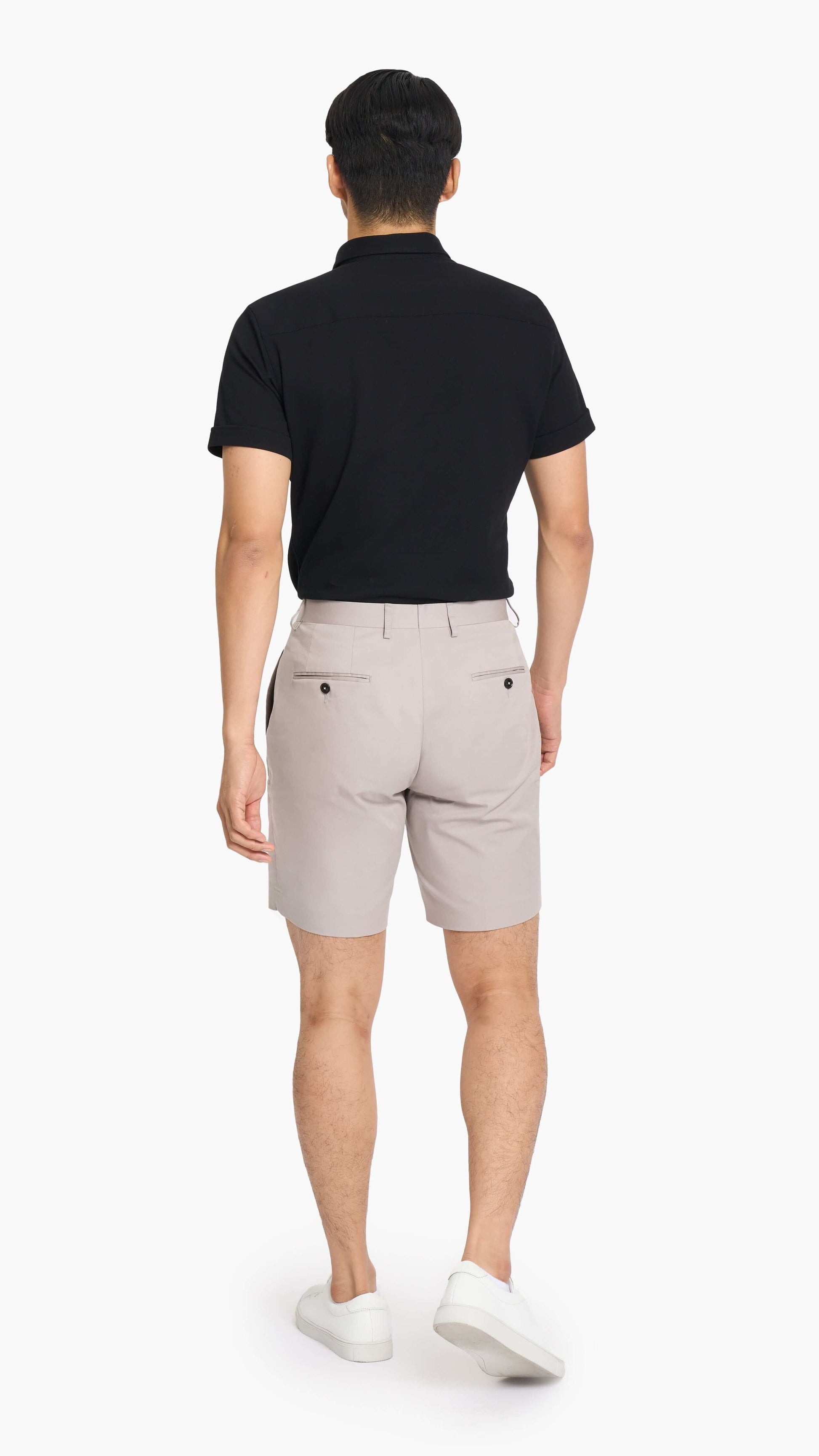 Holland & Sherry Stone Twill Custom Short