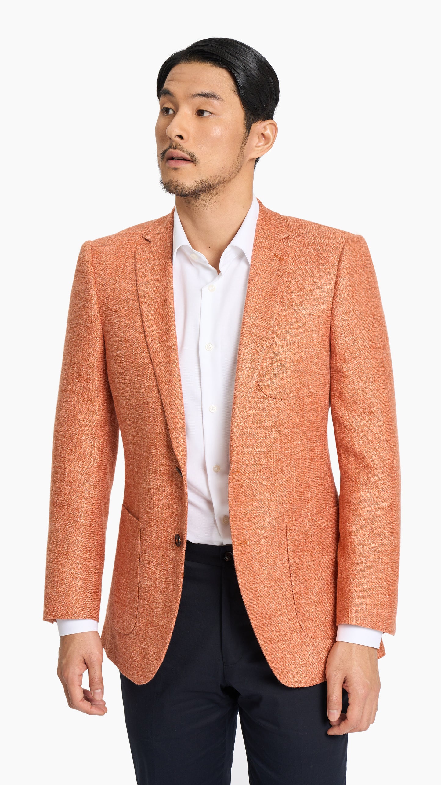 Terracotta Basket Weave Jacket