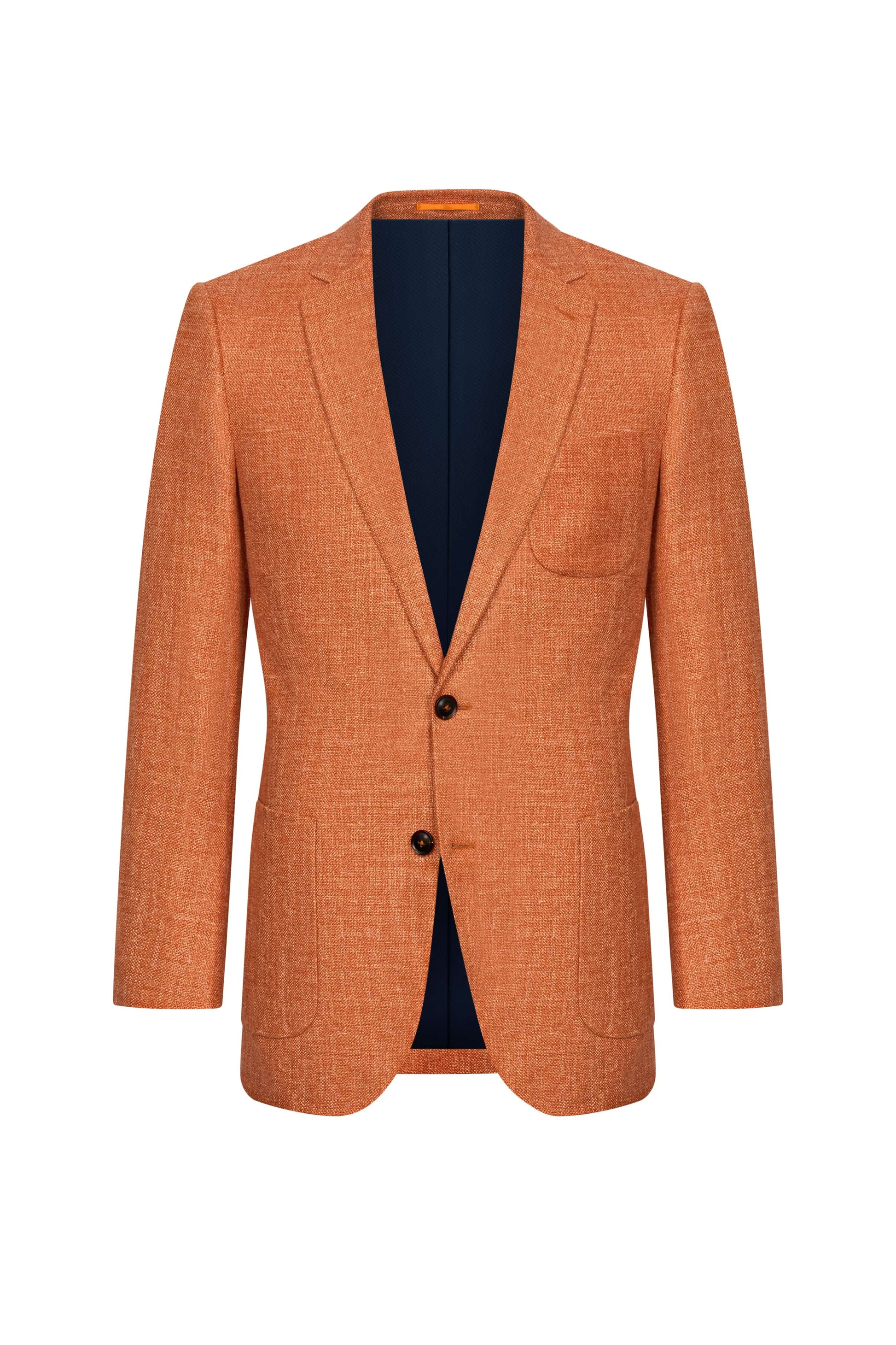 Holland & Sherry Terracotta Basket Weave Jacket