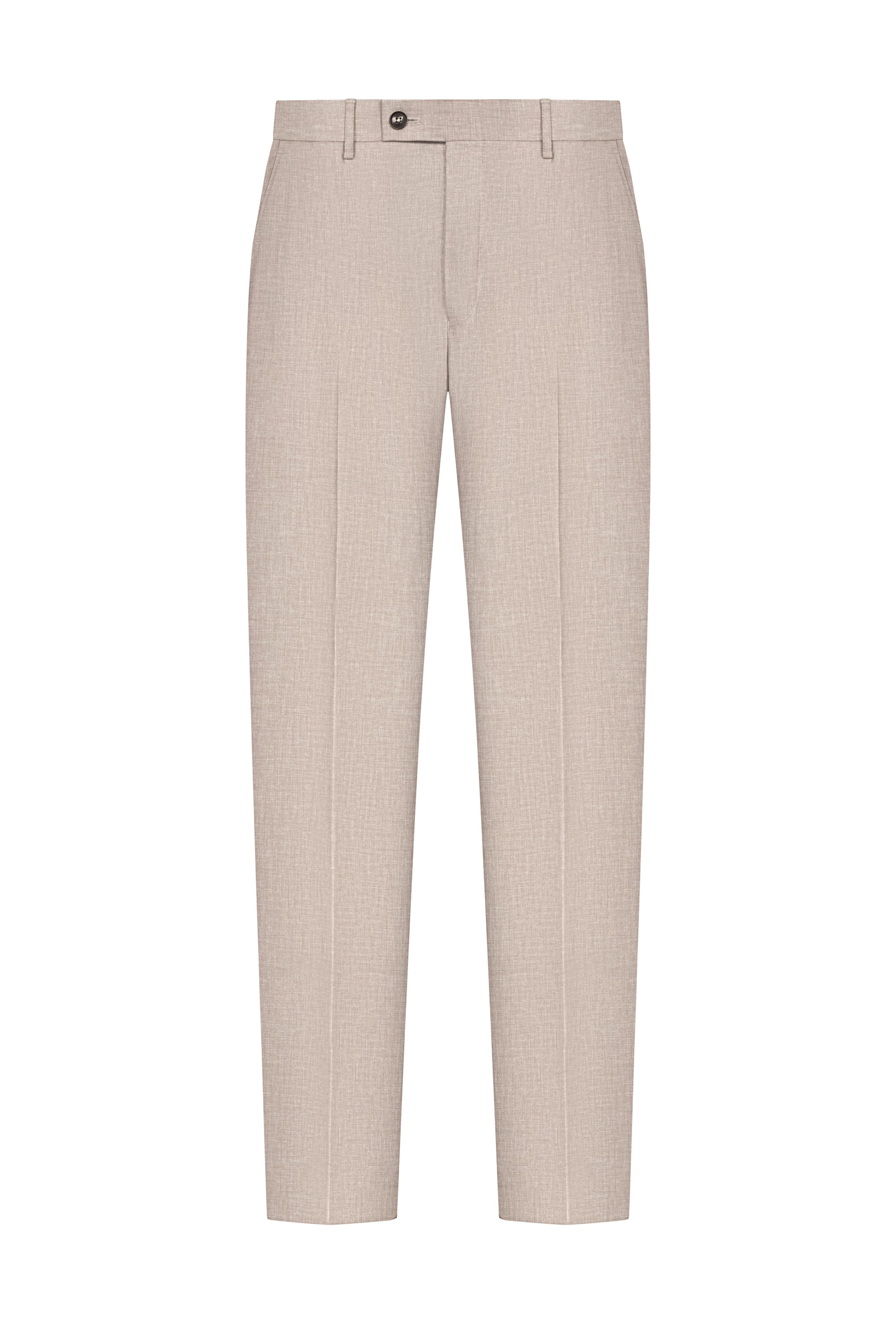 Beige Sharkskin Trouser
