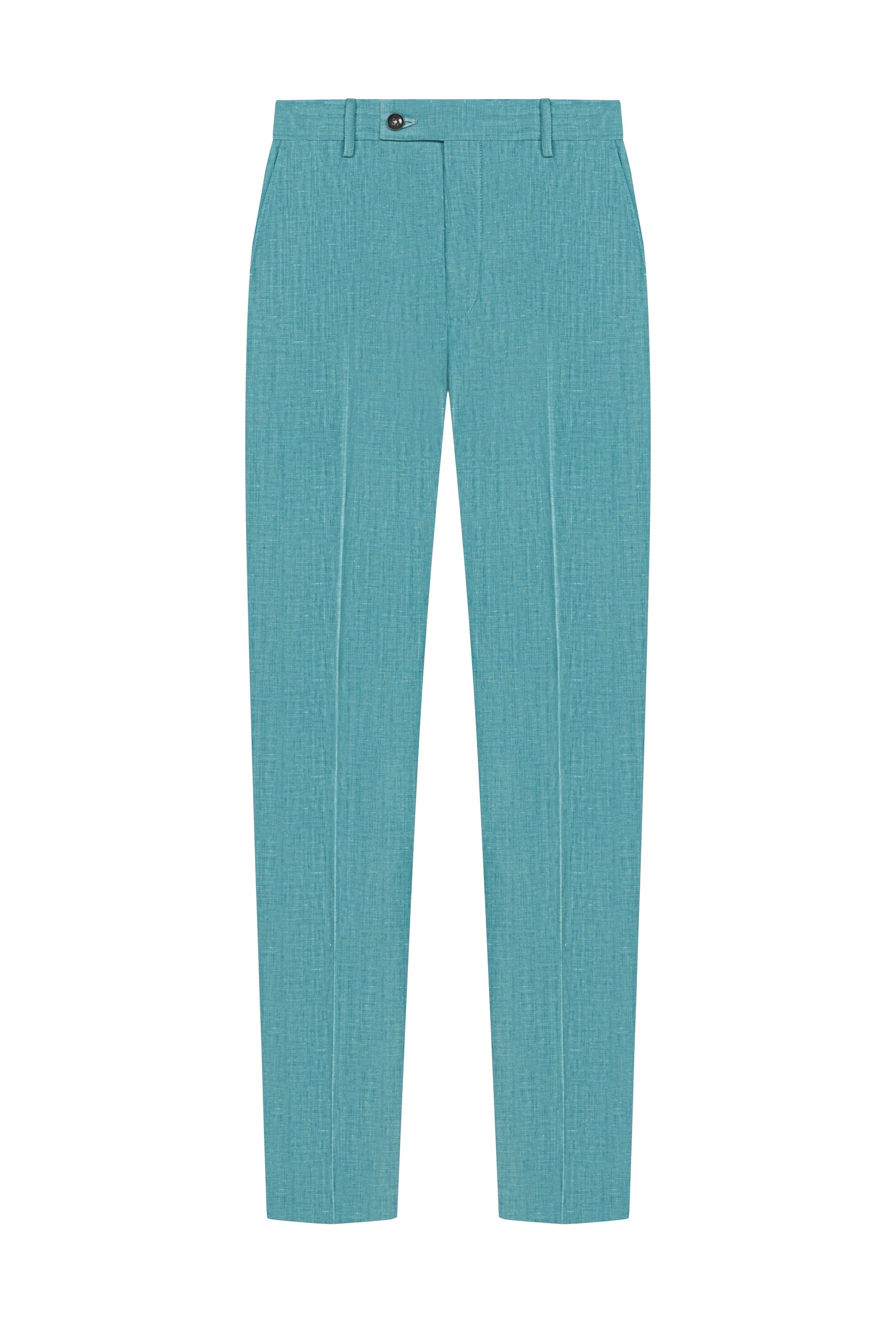 Holland & Sherry Teal Plain Weave Custom Suit