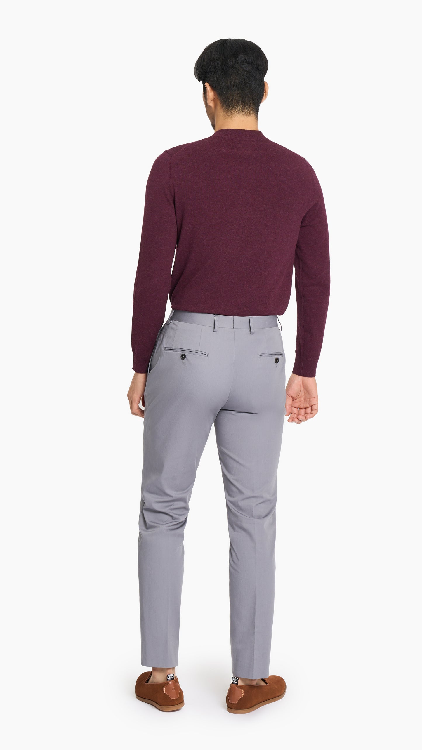 Grey Twill Chino