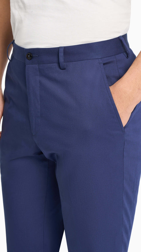 Tessuti di Sondrio Navy Twill Custom Chino