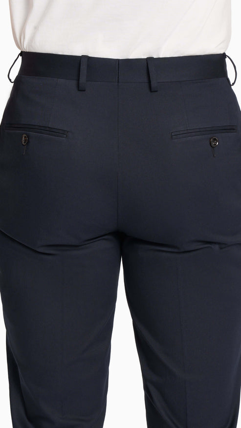 Tessuti di Sondrio Midnight Blue Twill Custom Chino