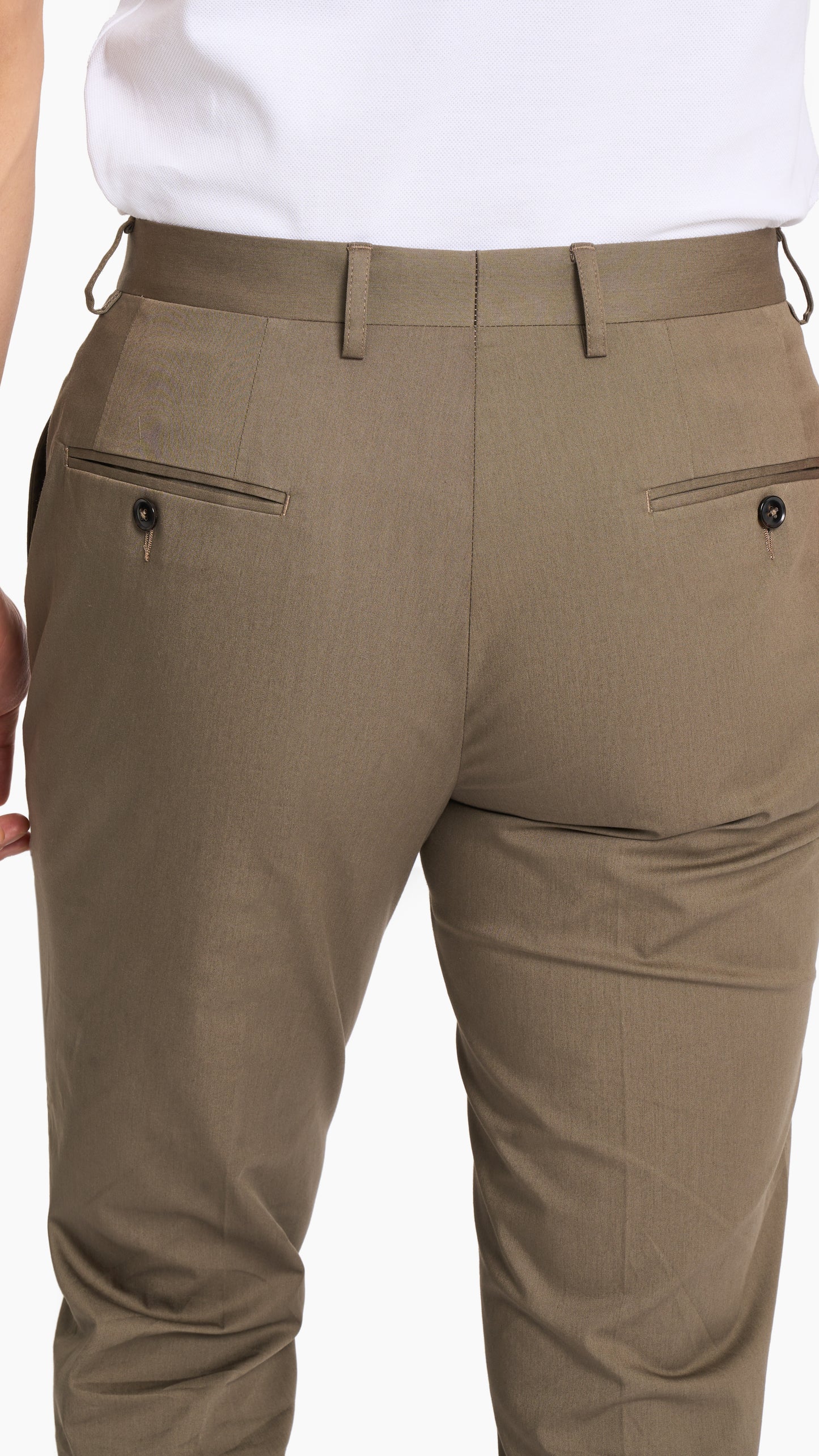 Tessuti di Sondrio Brown Twill Custom Chino