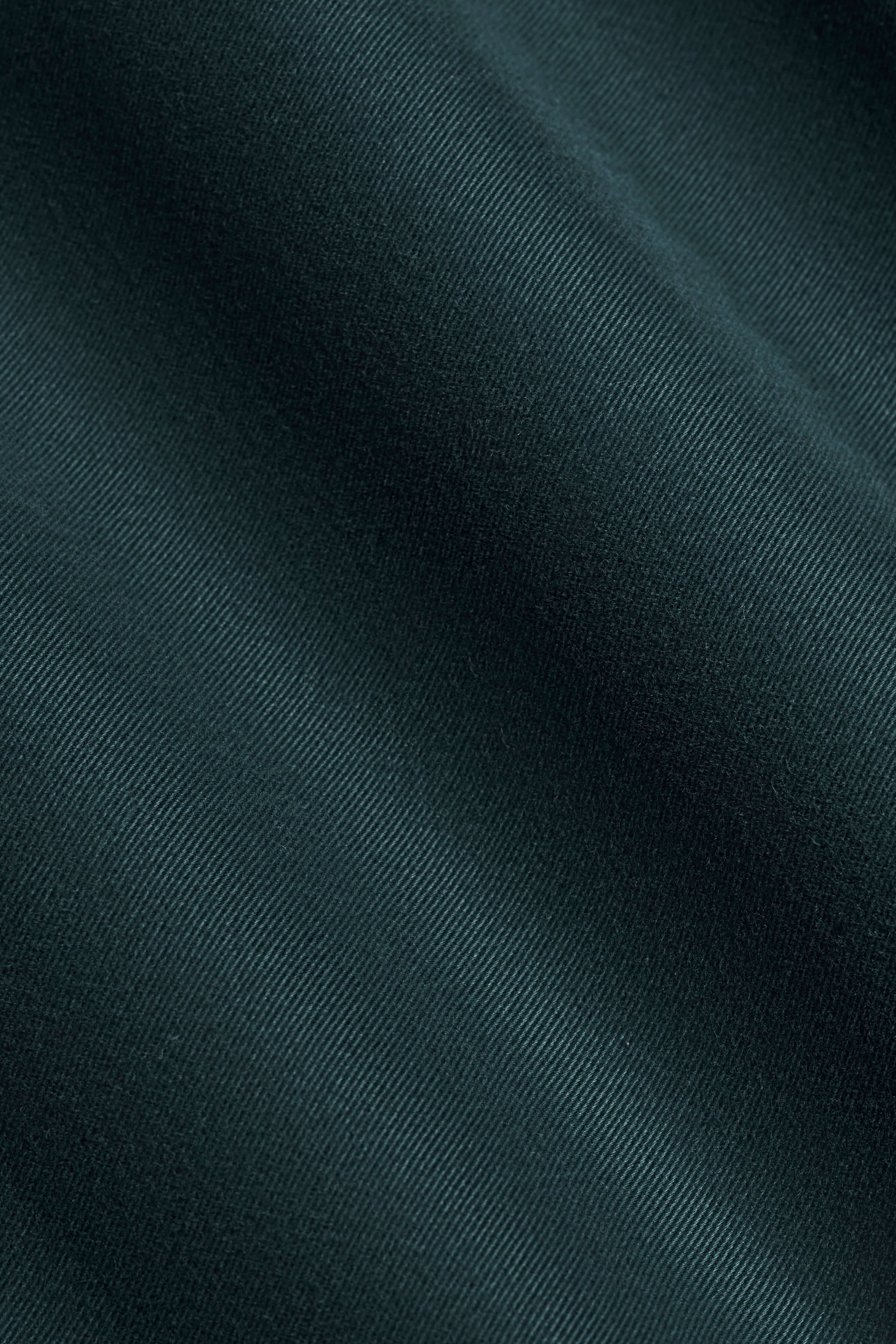 Tessuti di Sondrio Green Brushed Cotton Chino
