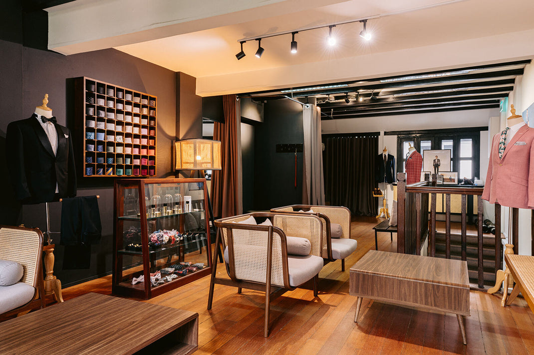 Edit Suits Co. Singapore showroom, Duxton Road