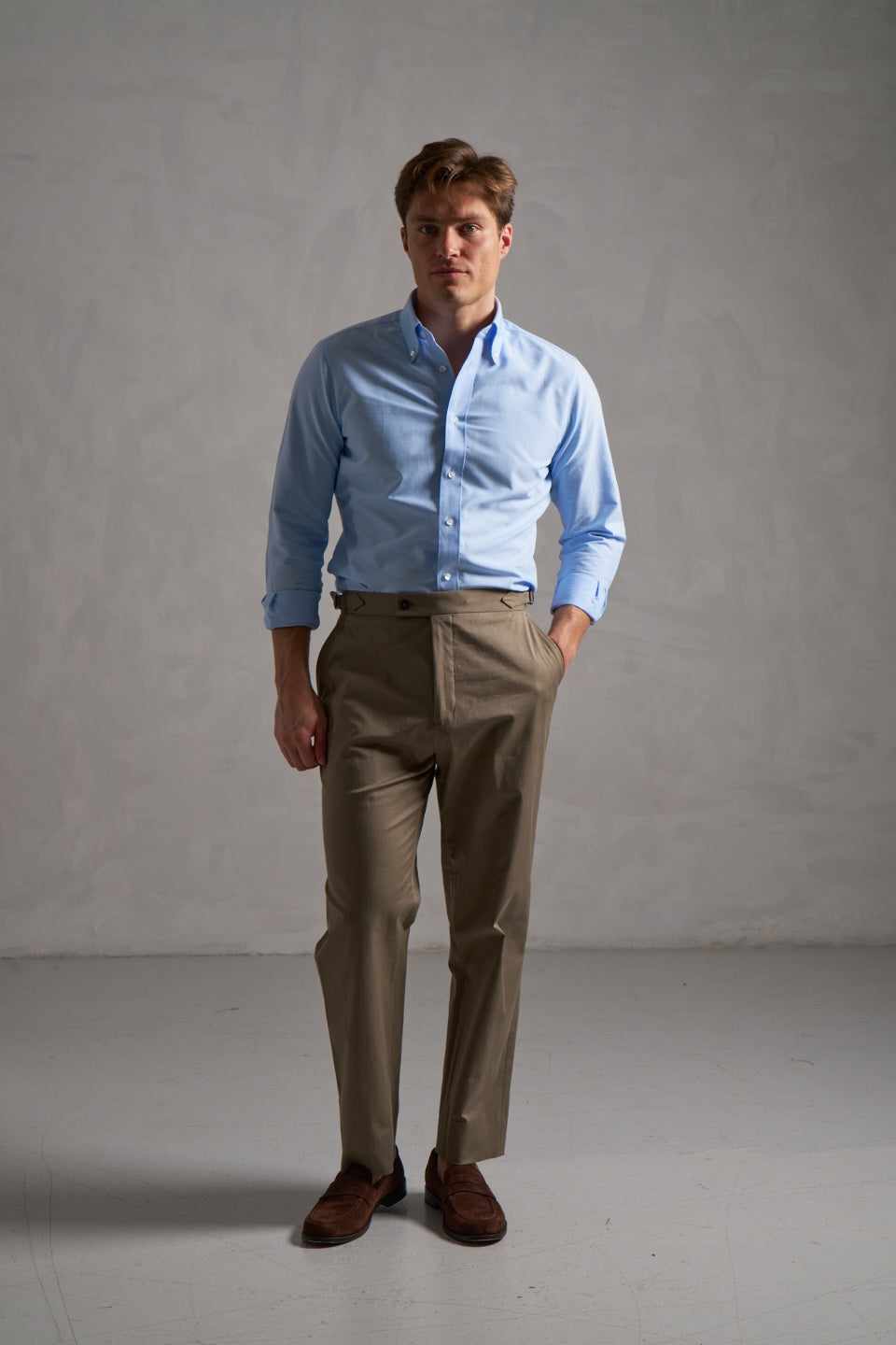 Blue oxford shirt