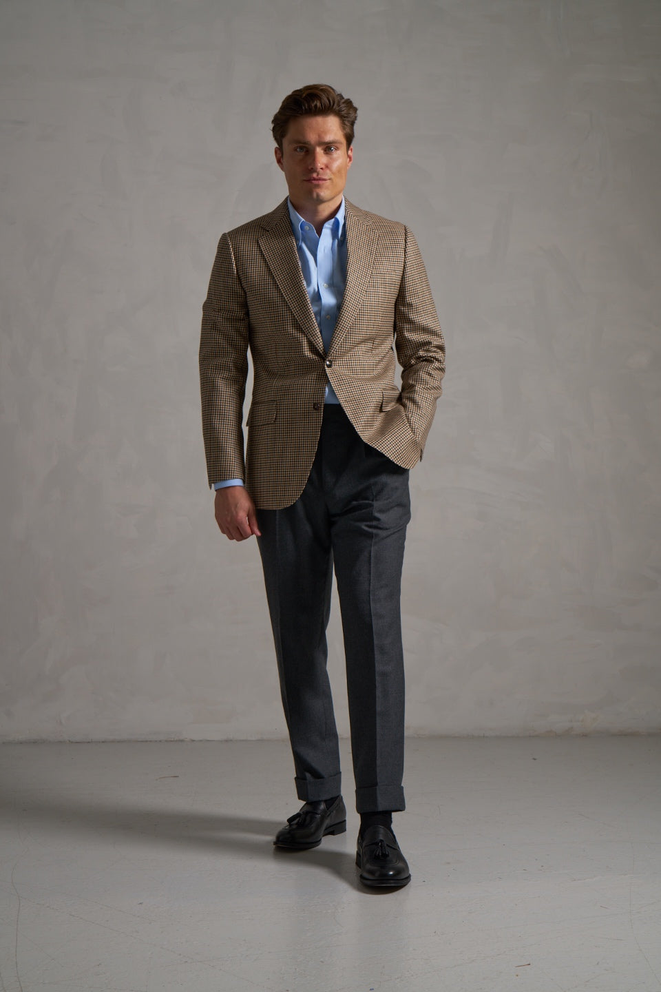 Houndstooth suit