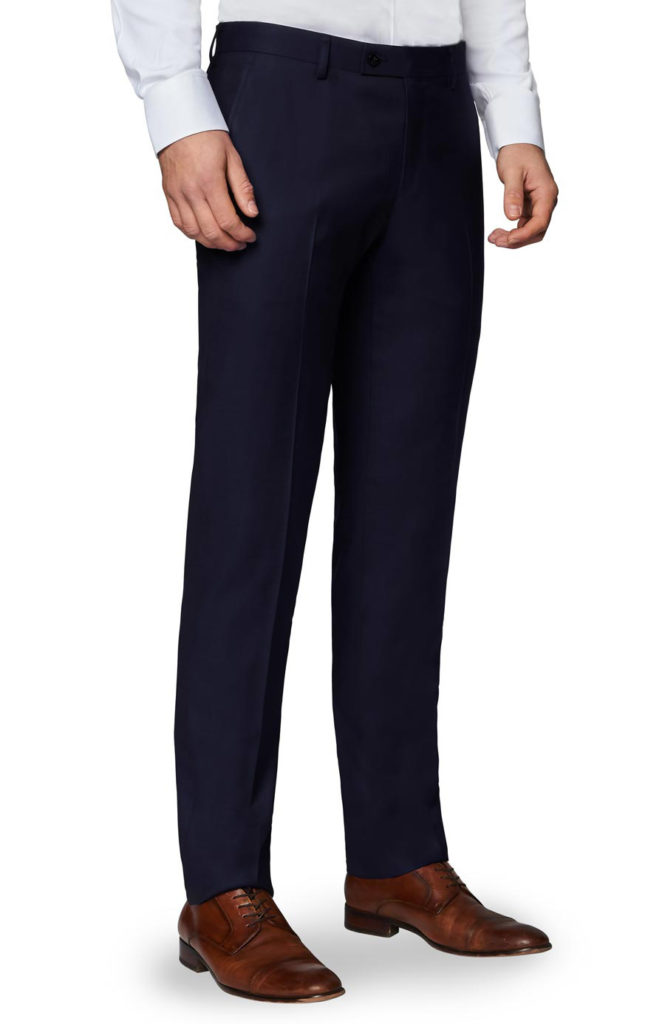 tailored wide leg trouser