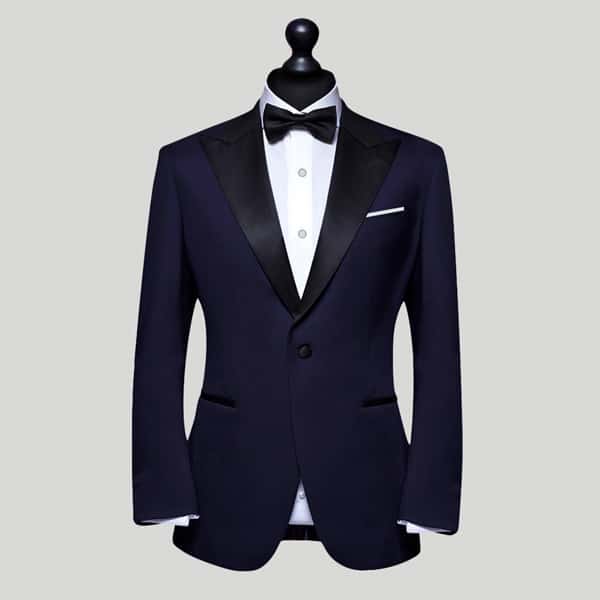 Dark Blue Tuxedo Suits