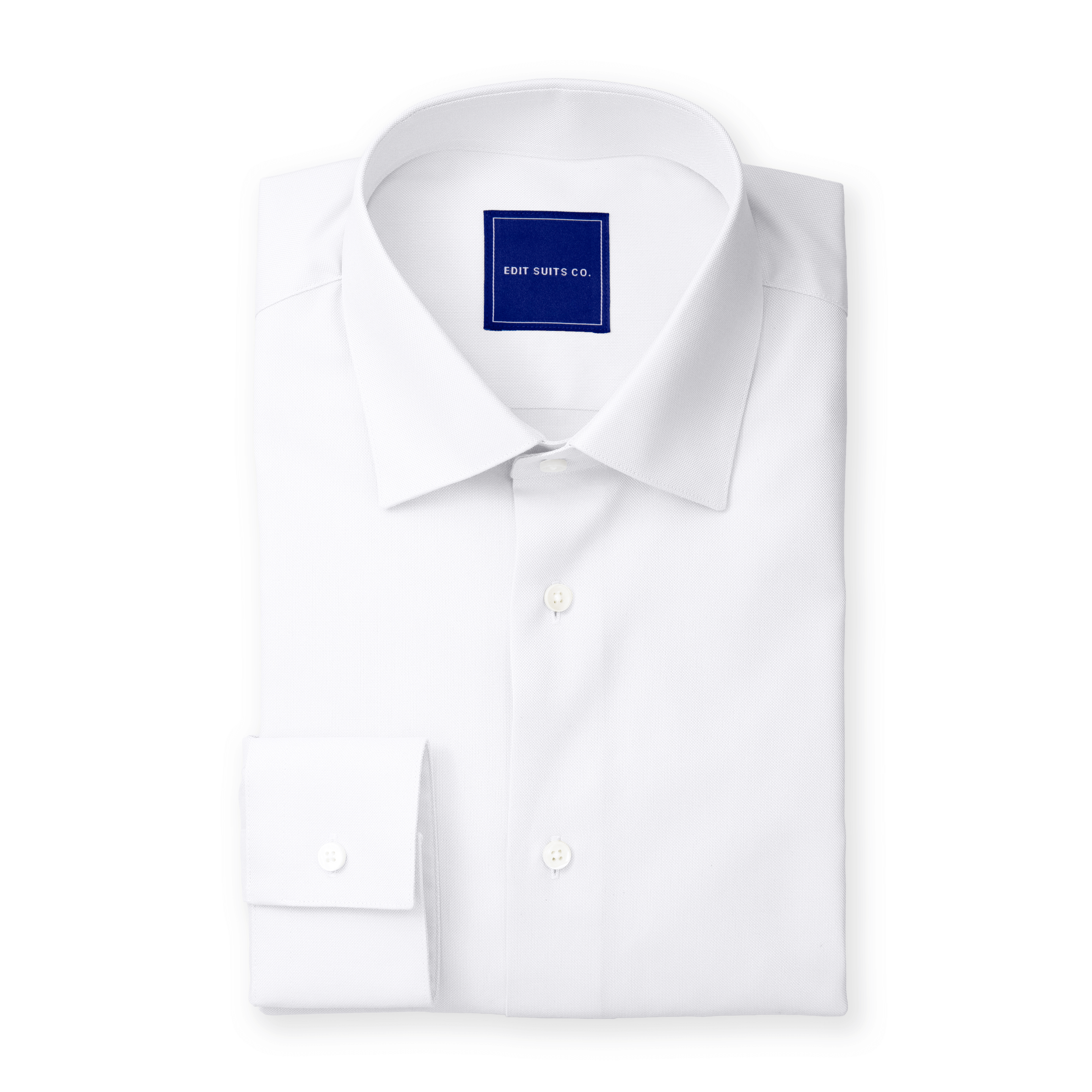 White Pinpoint Oxford | Edit Suits